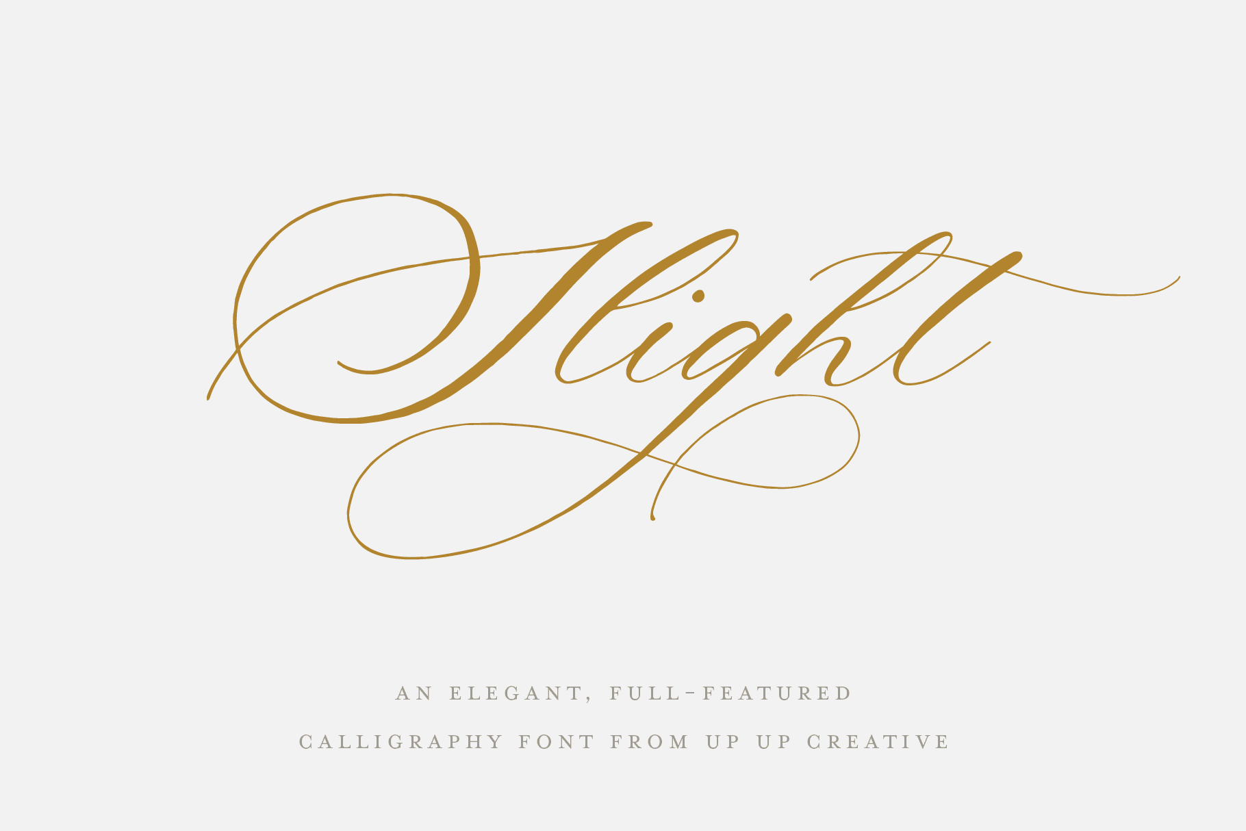 Slight Script Font - Script Font - Up Up Creative