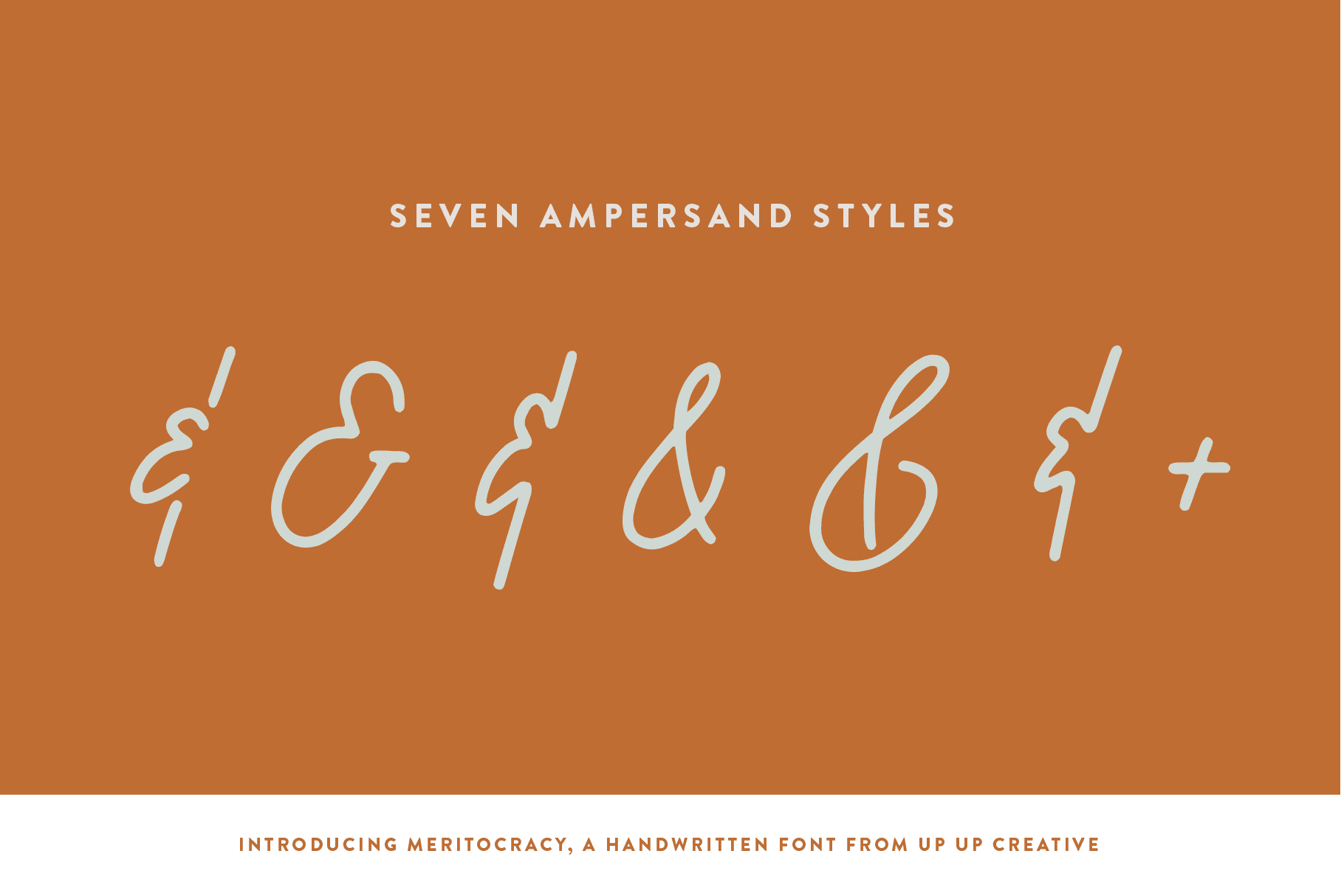 Meritocracy Script Font - Script Font - Up Up Creative