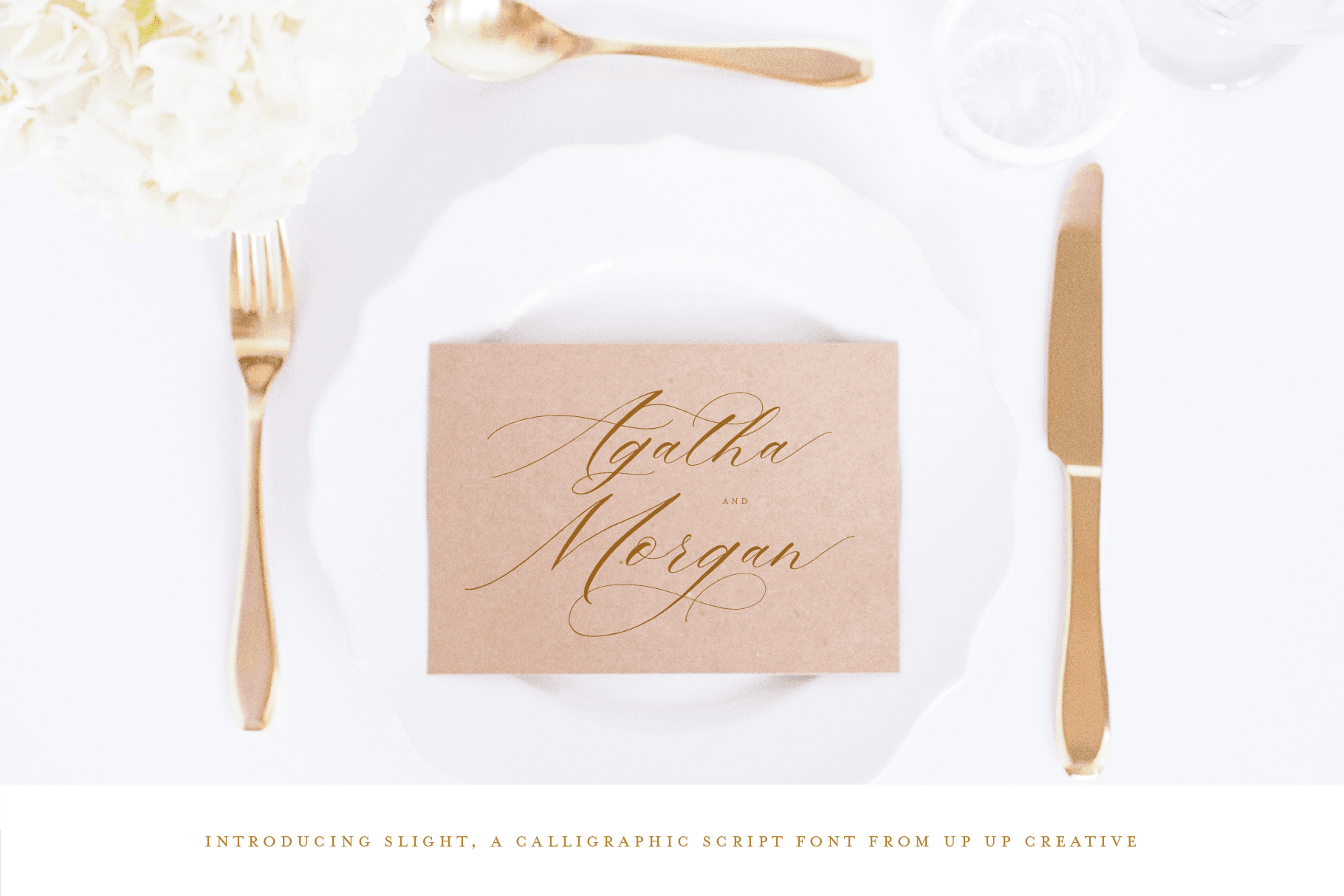 Slight Script Font - Script Font - Up Up Creative