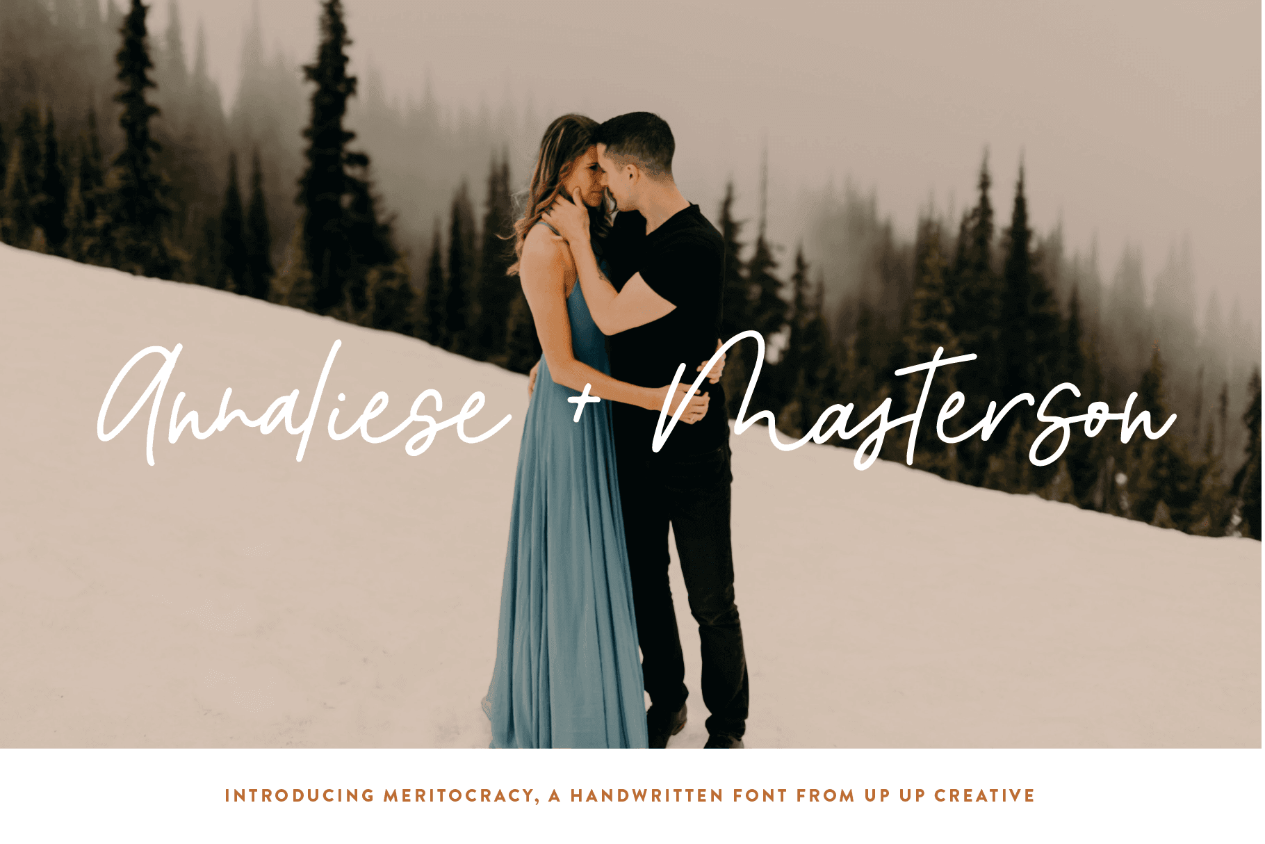 Meritocracy Script Font - Script Font - Up Up Creative
