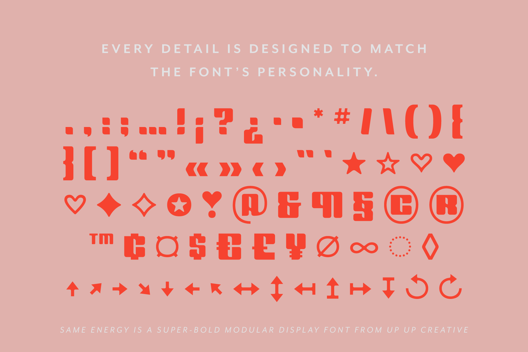 Same Energy Modular Sans Serif Font