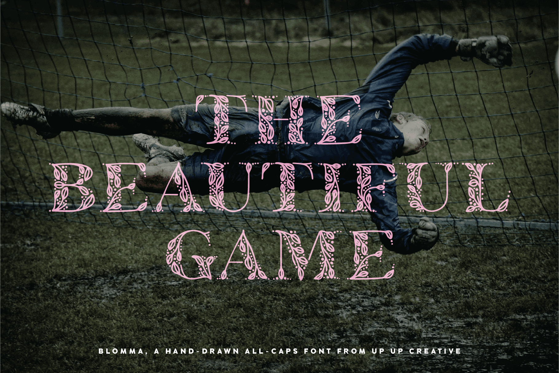 Blomma, A Hand-Drawn Display Serif Font - Serif Font - Up Up Creative