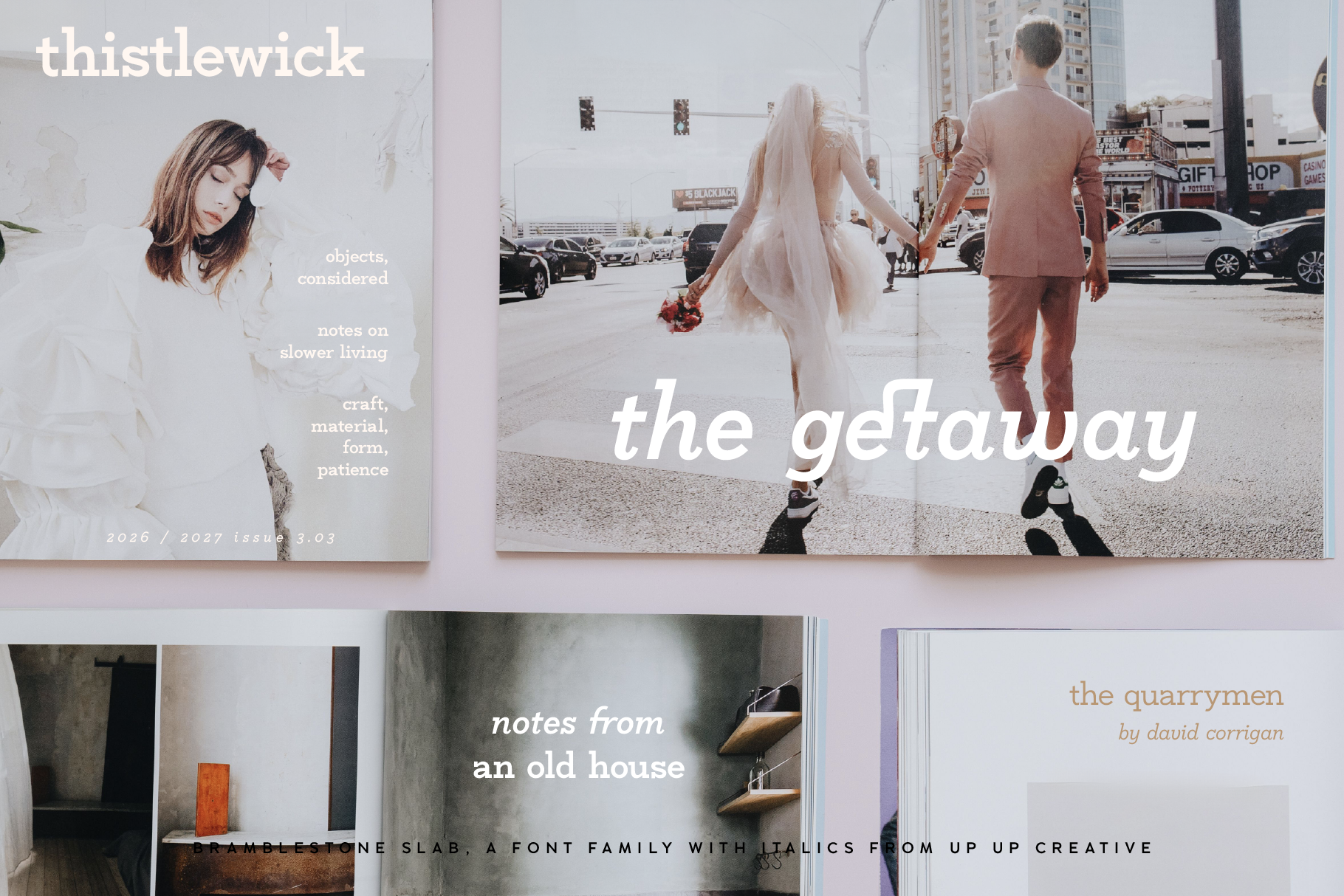 Bramblestone Slab Serif Font Family