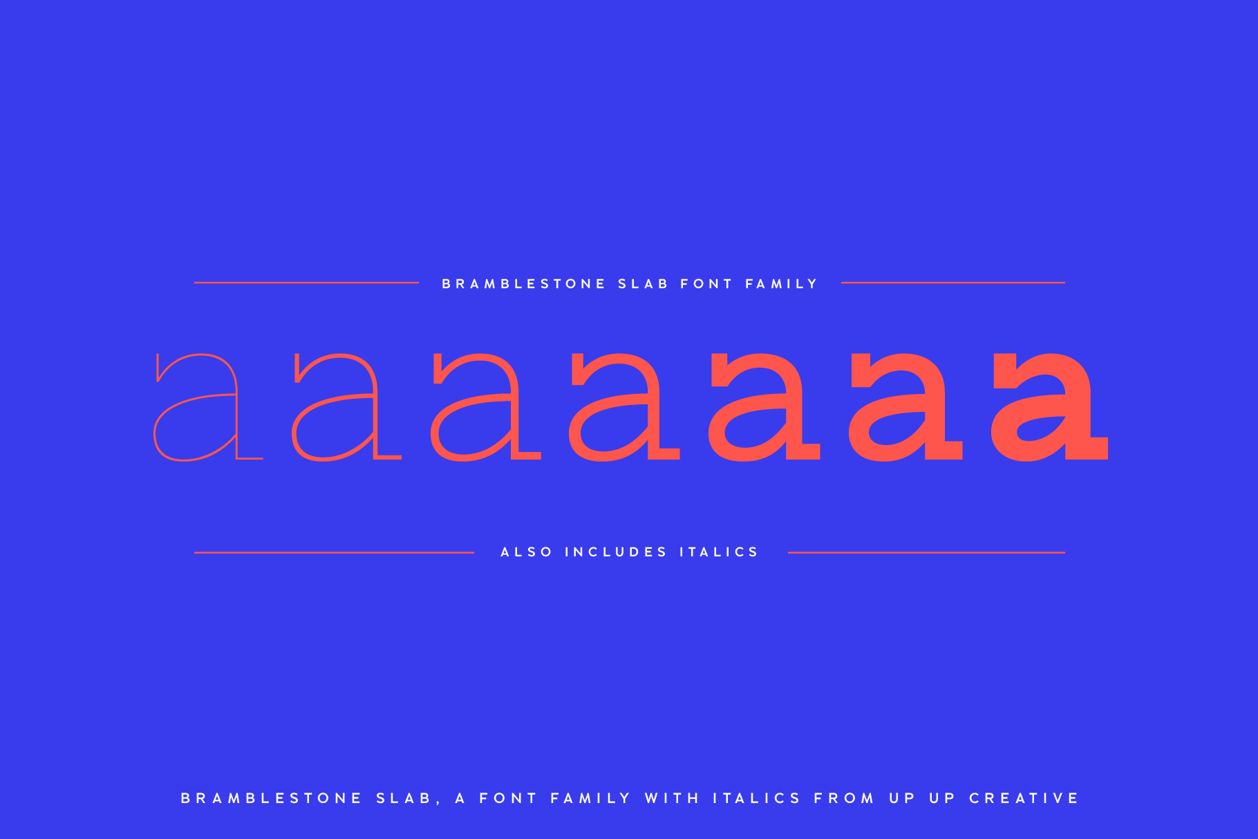 Bramblestone Slab Serif Font Family
