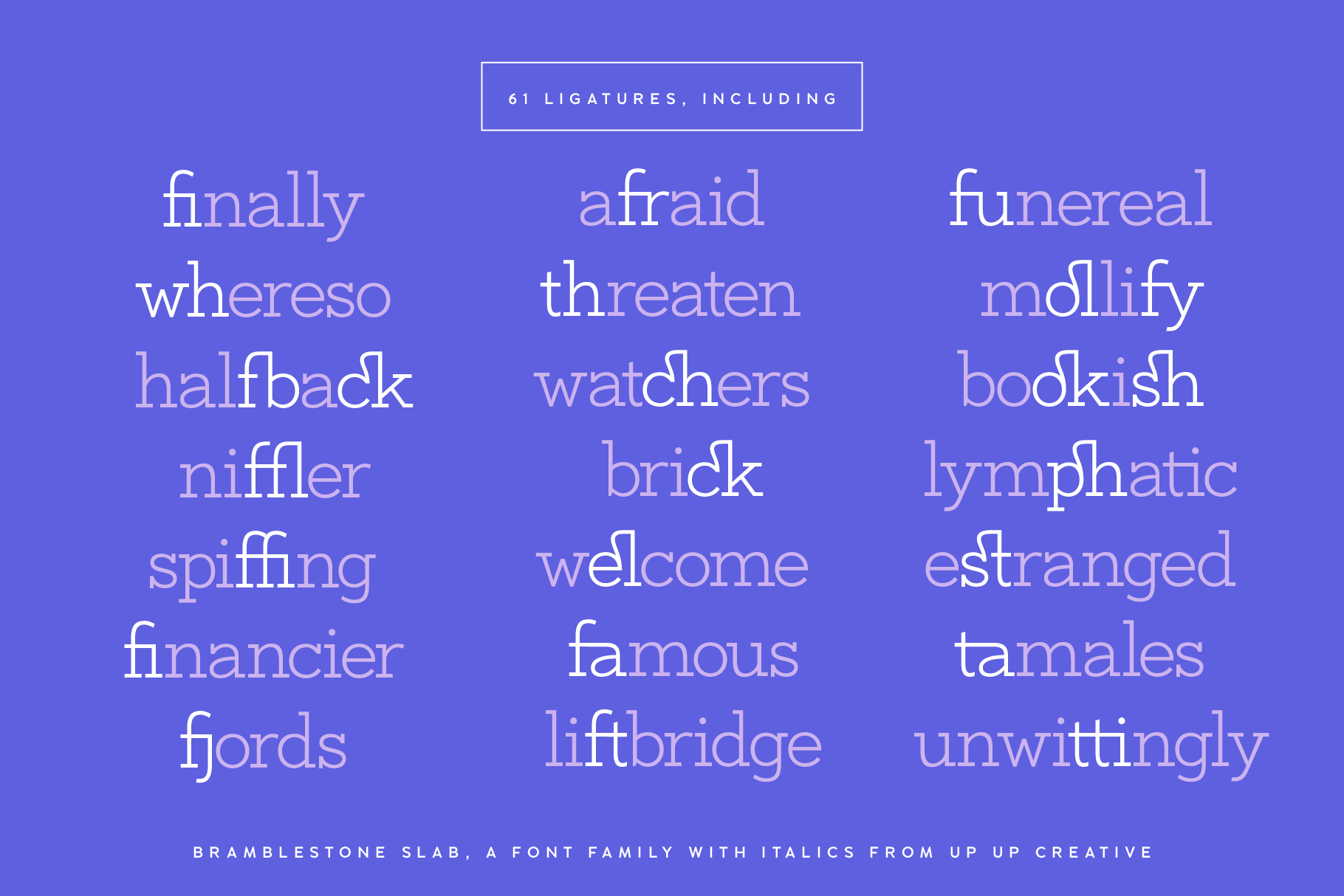 Bramblestone Slab Serif Font Family