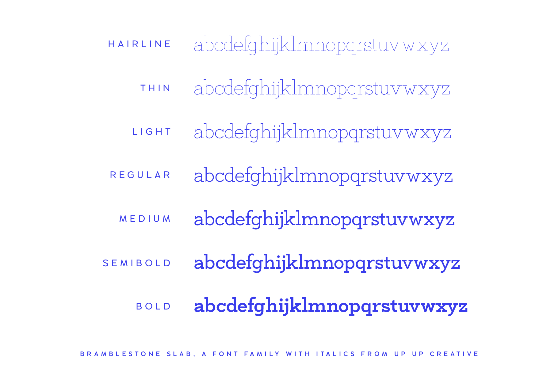 Bramblestone Slab Serif Font Family
