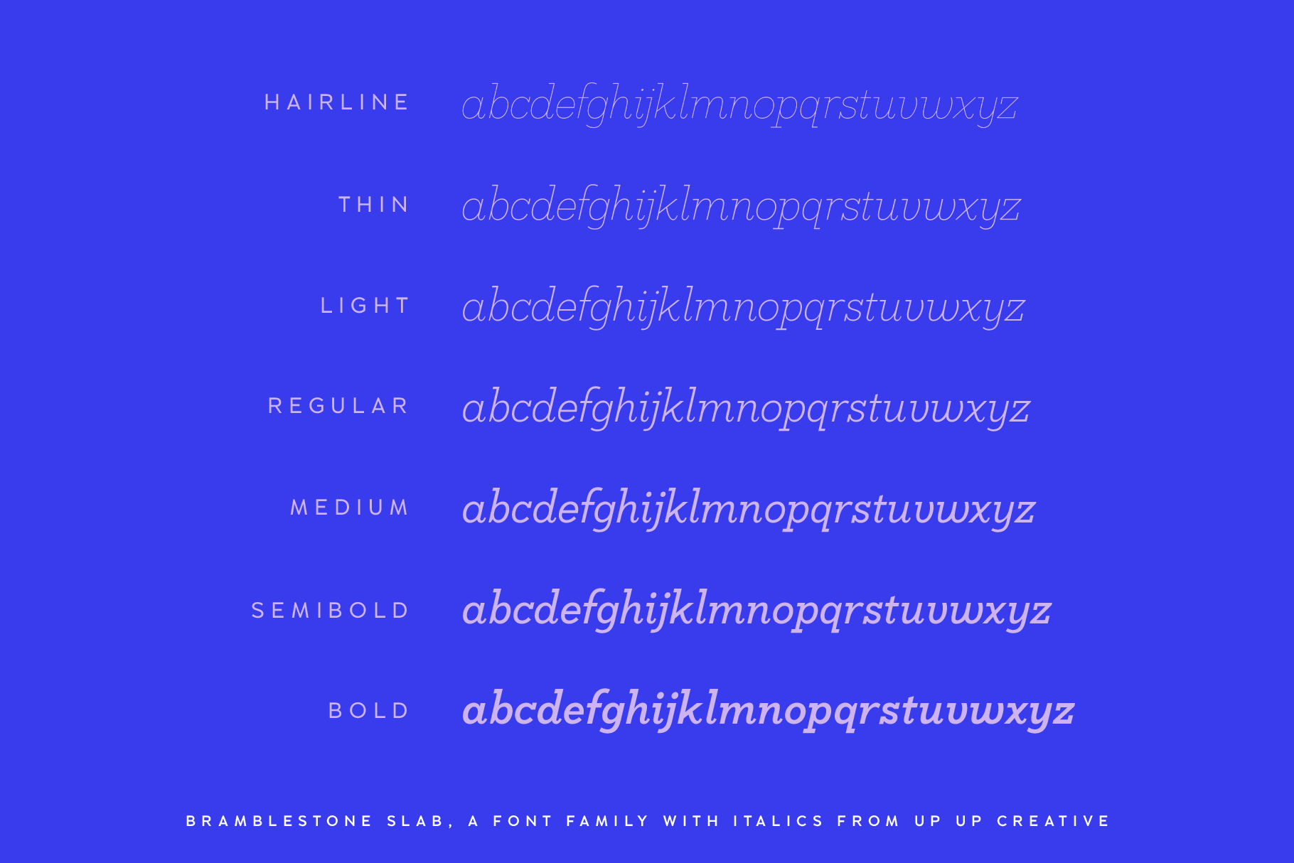 Bramblestone Slab Serif Font Family