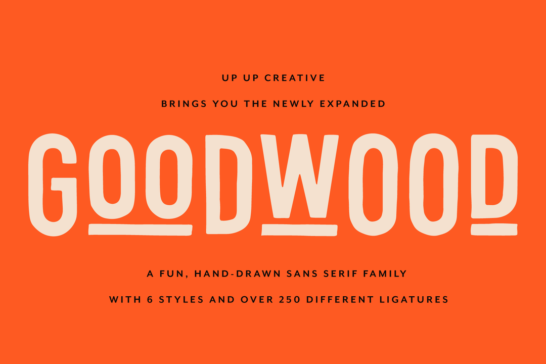 Goodwood Sans Serif Font Family