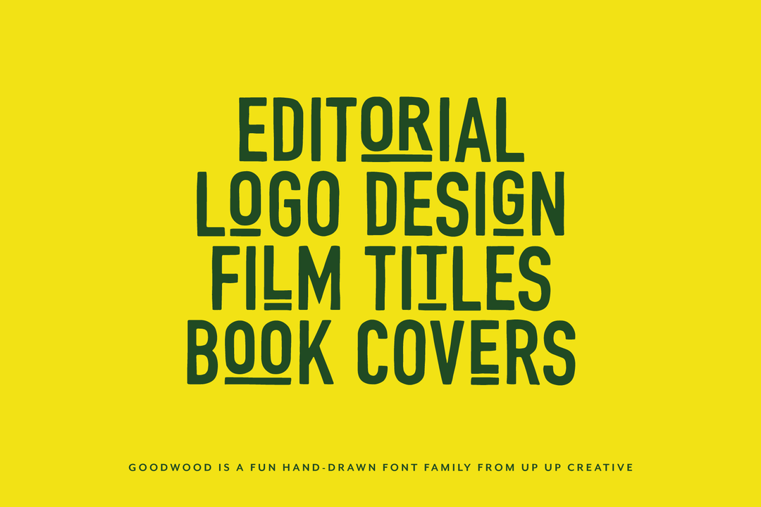 Goodwood Sans Serif Font Family