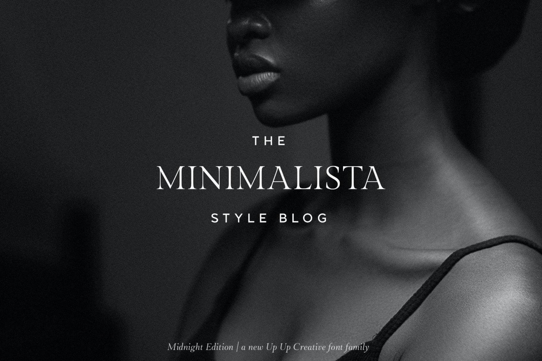 Midnight Edition Complete Serif Font Family - Serif Font - Up Up Creative