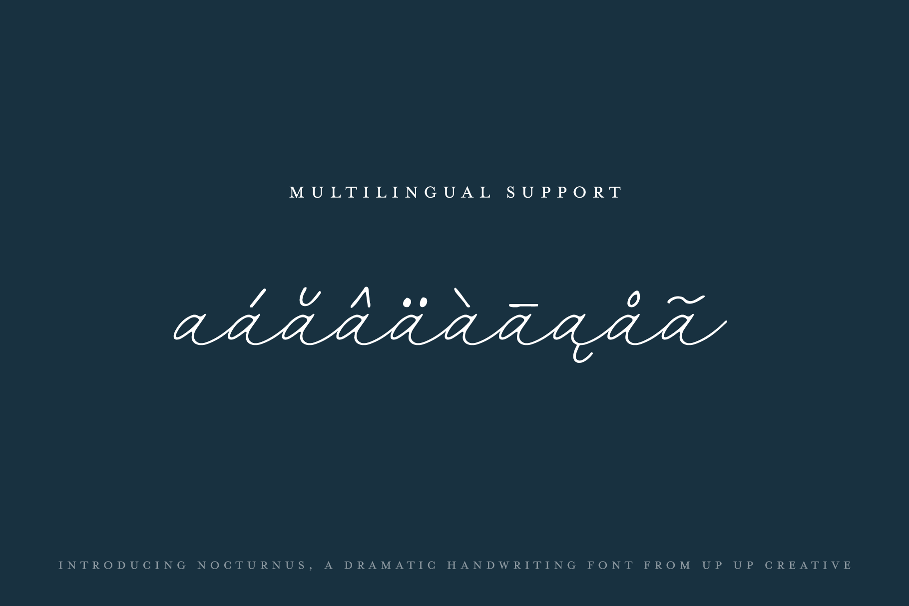 Nocturnus Handwritten Script Font