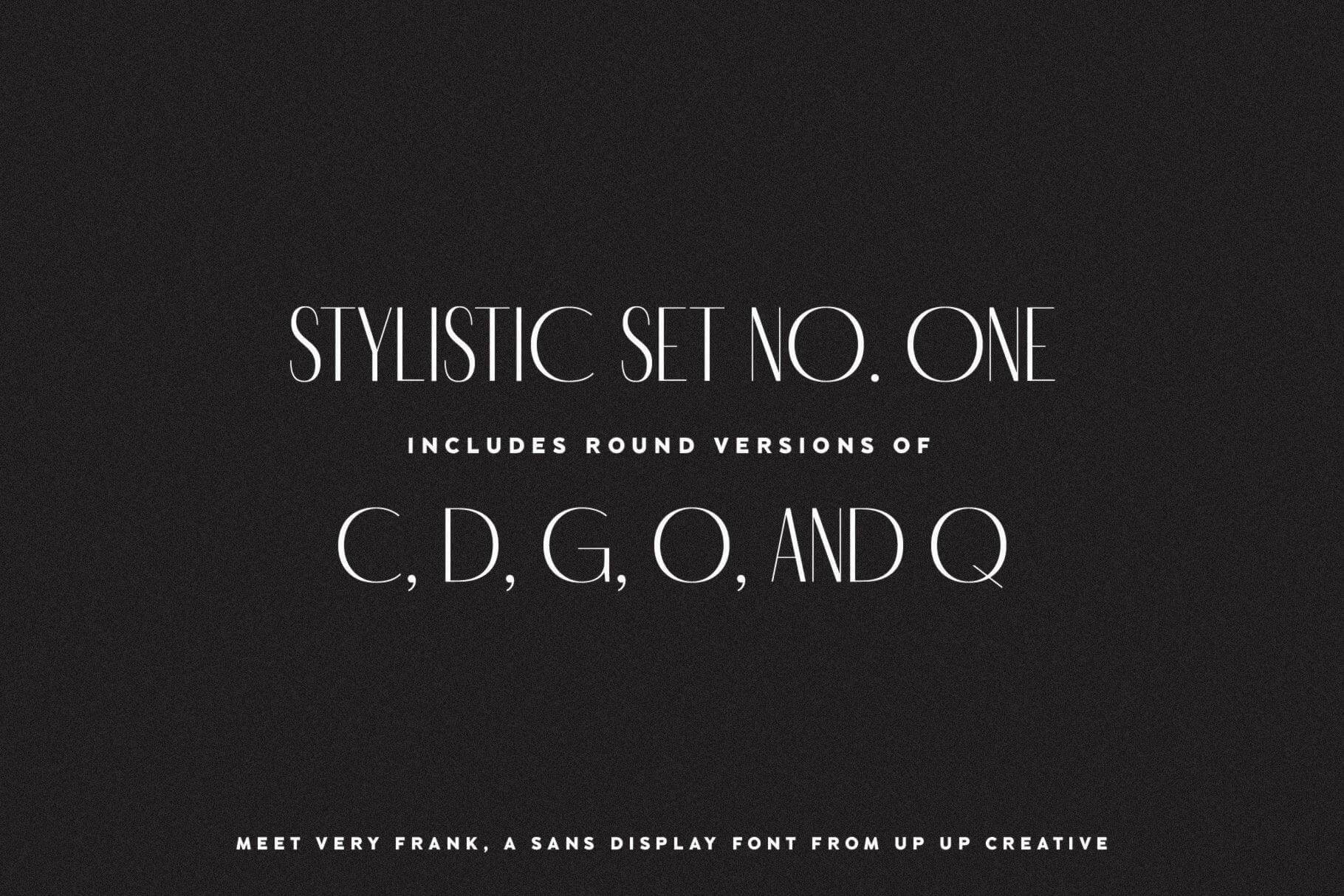 Very Frank Condensed Sans Serif Display Font with Italics - Sans Serif Font - Up Up Creative