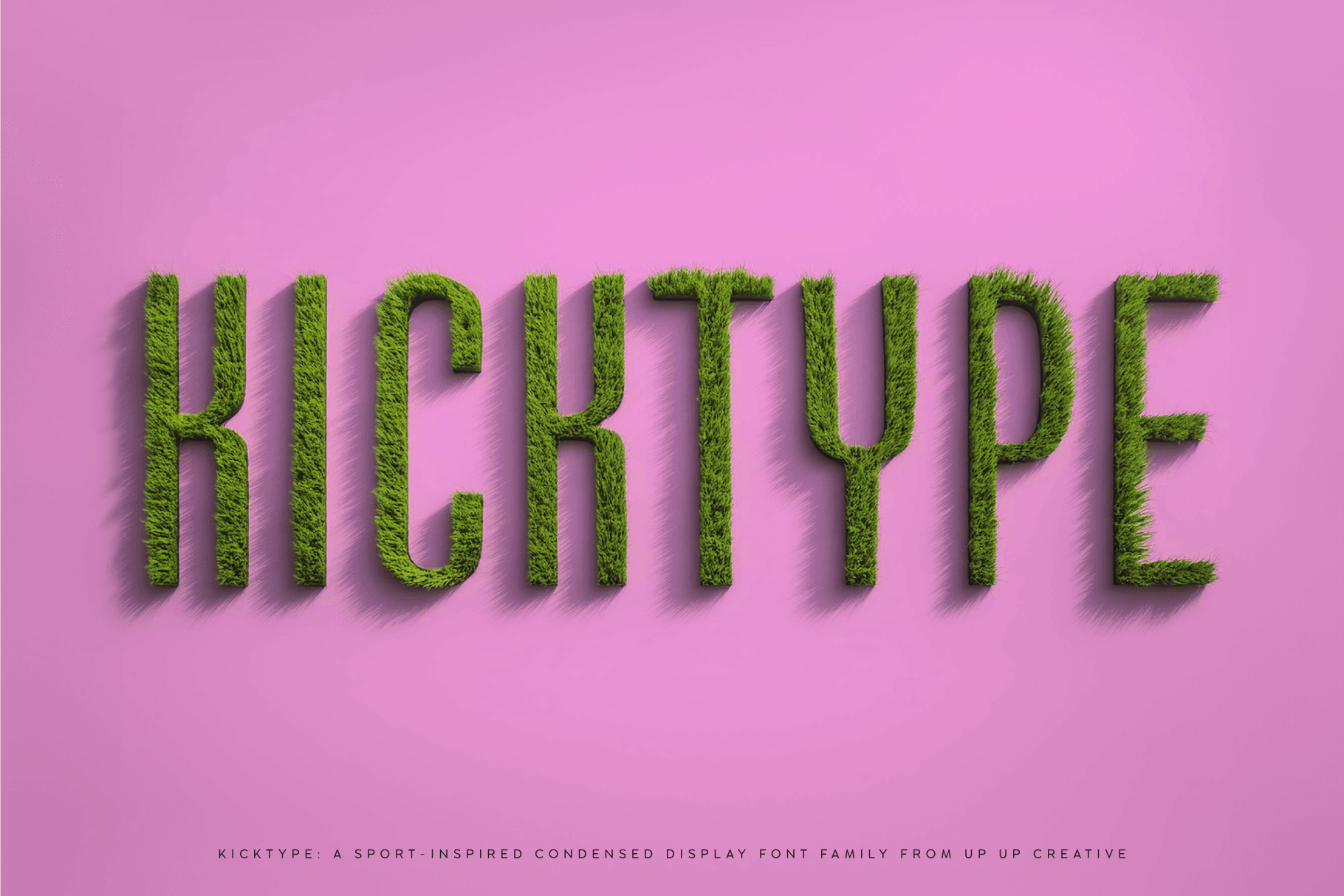 Kicktype, a Sport-Inspired Condensed Sans Serif Font Family - Sans Serif Font - Up Up Creative