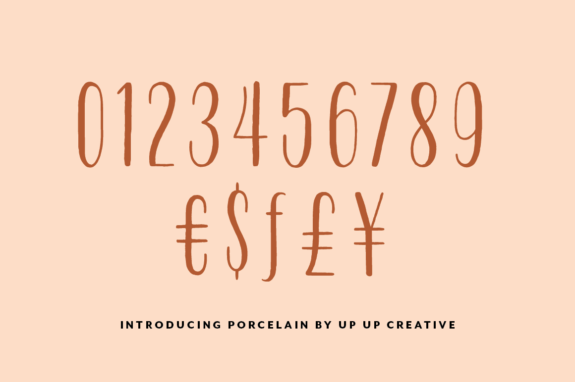 Porcelain Condensed Sans Serif Font - Sans Serif Font - Up Up Creative