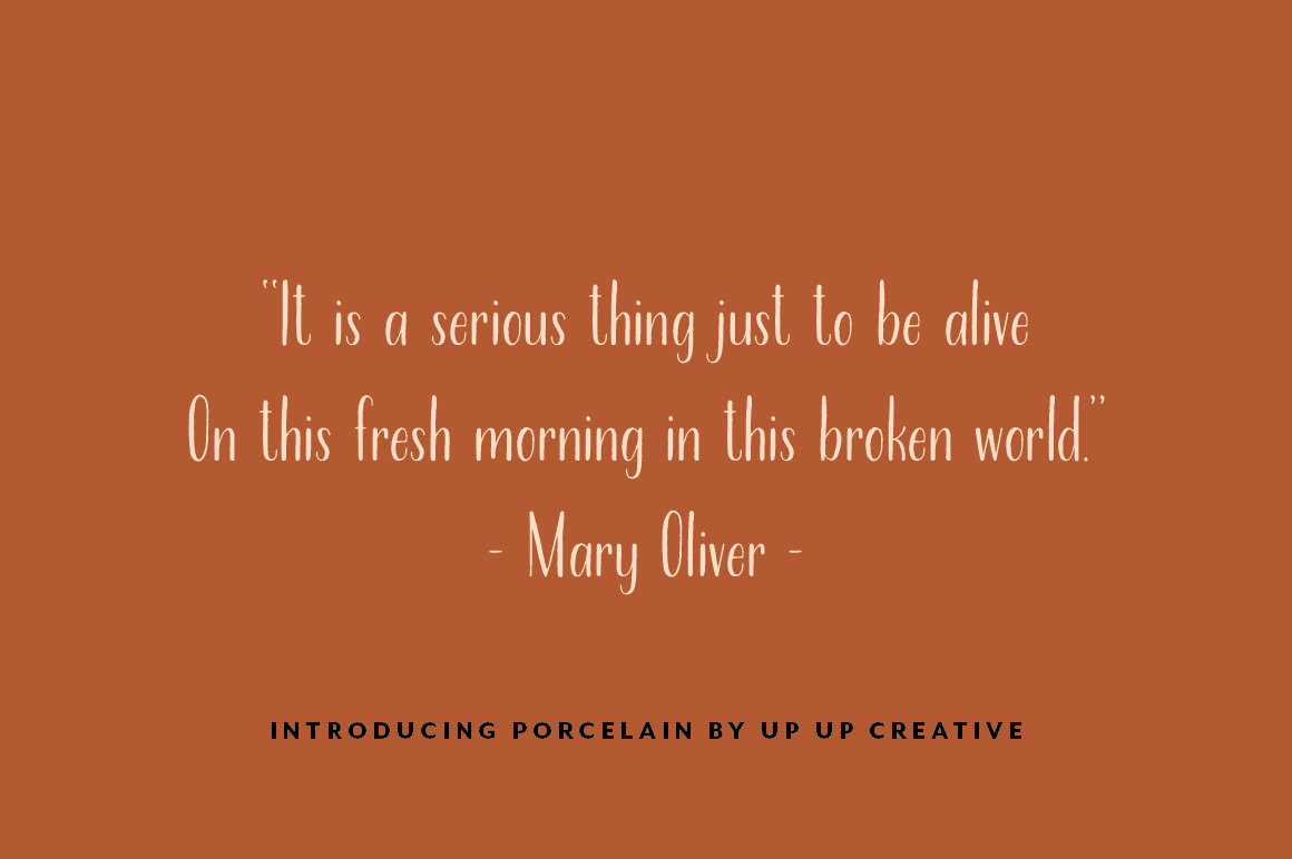 Porcelain Condensed Sans Serif Font - Sans Serif Font - Up Up Creative