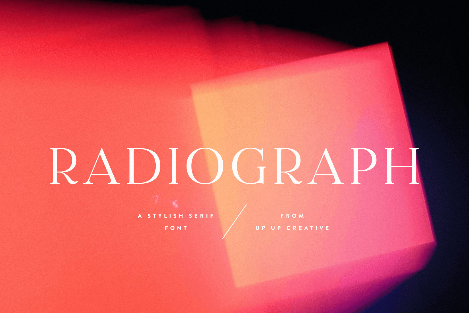Radiograph Serif Font - Serif Font - Up Up Creative
