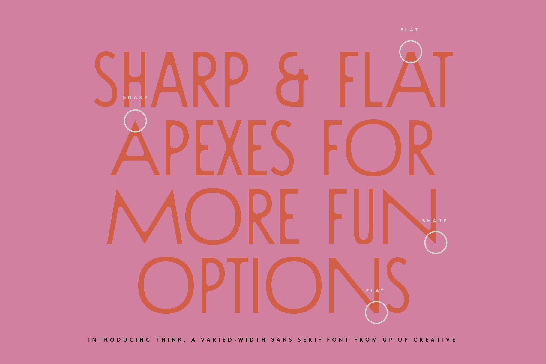 Think Sans Serif Font Family