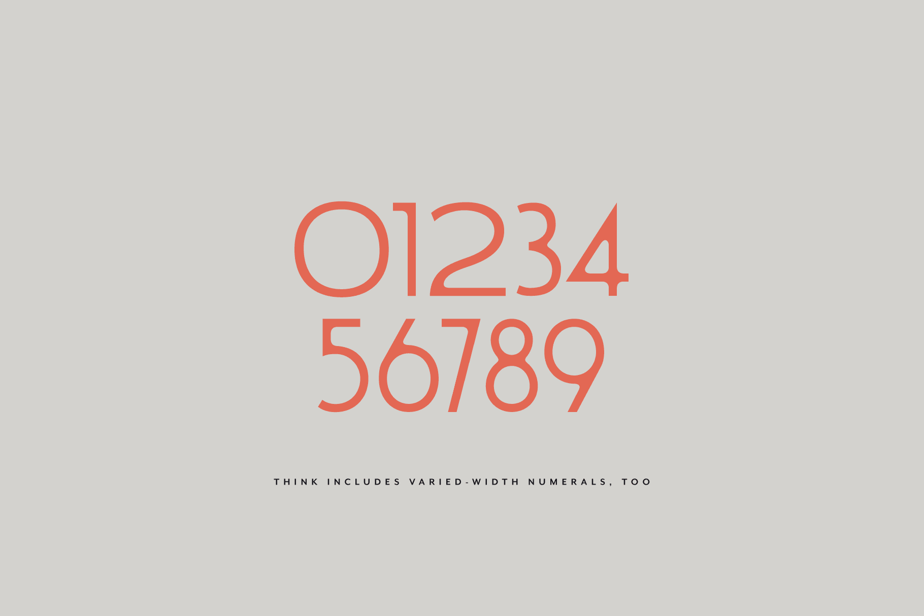 Think Sans Serif Font - Sans Serif Font - Up Up Creative
