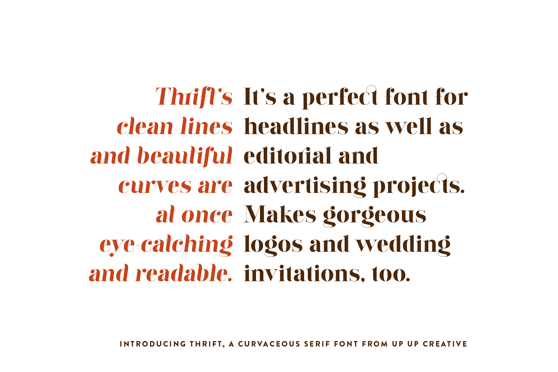 Thrift Serif Font Family - Serif Font - Up Up Creative
