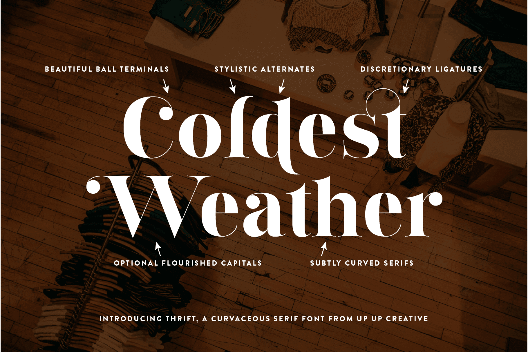 Thrift Serif Font Family - Serif Font - Up Up Creative