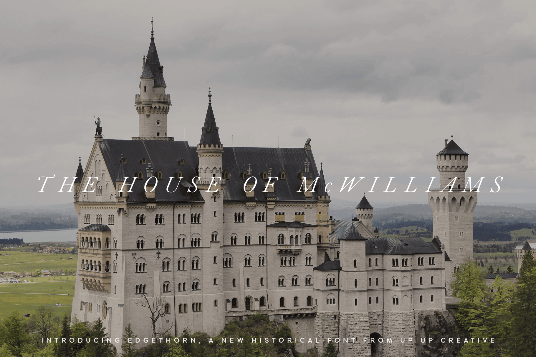 Edgethorn Serif Font - Serif Font - Up Up Creative