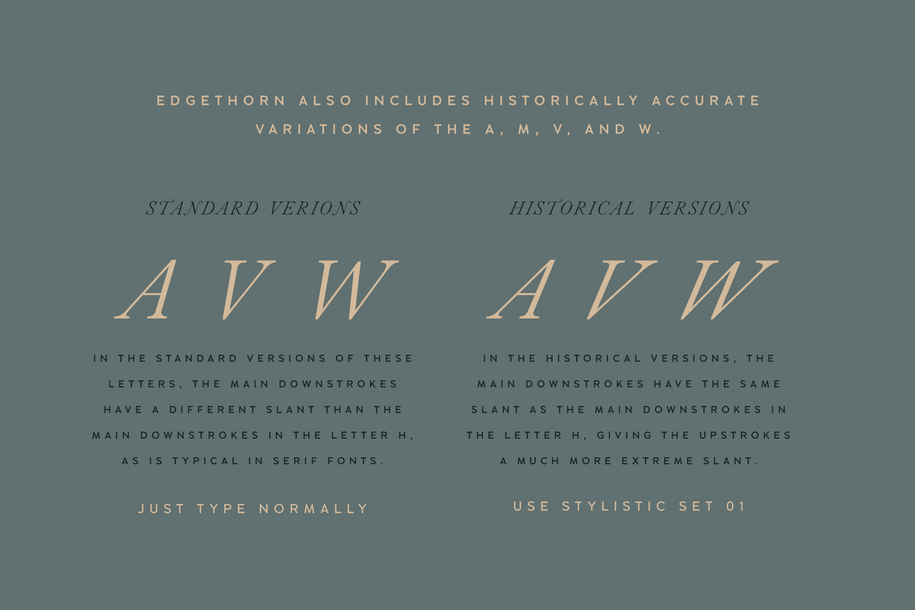 Edgethorn Serif Font - Serif Font - Up Up Creative