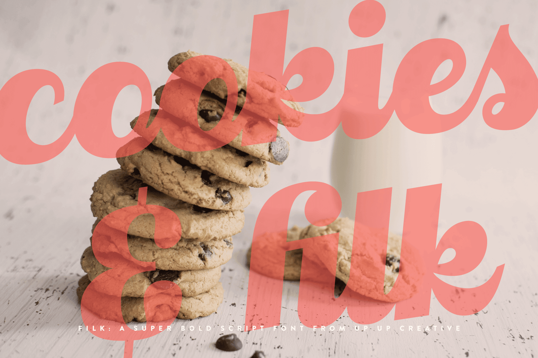 Filk Script Font - Script Font - Up Up Creative