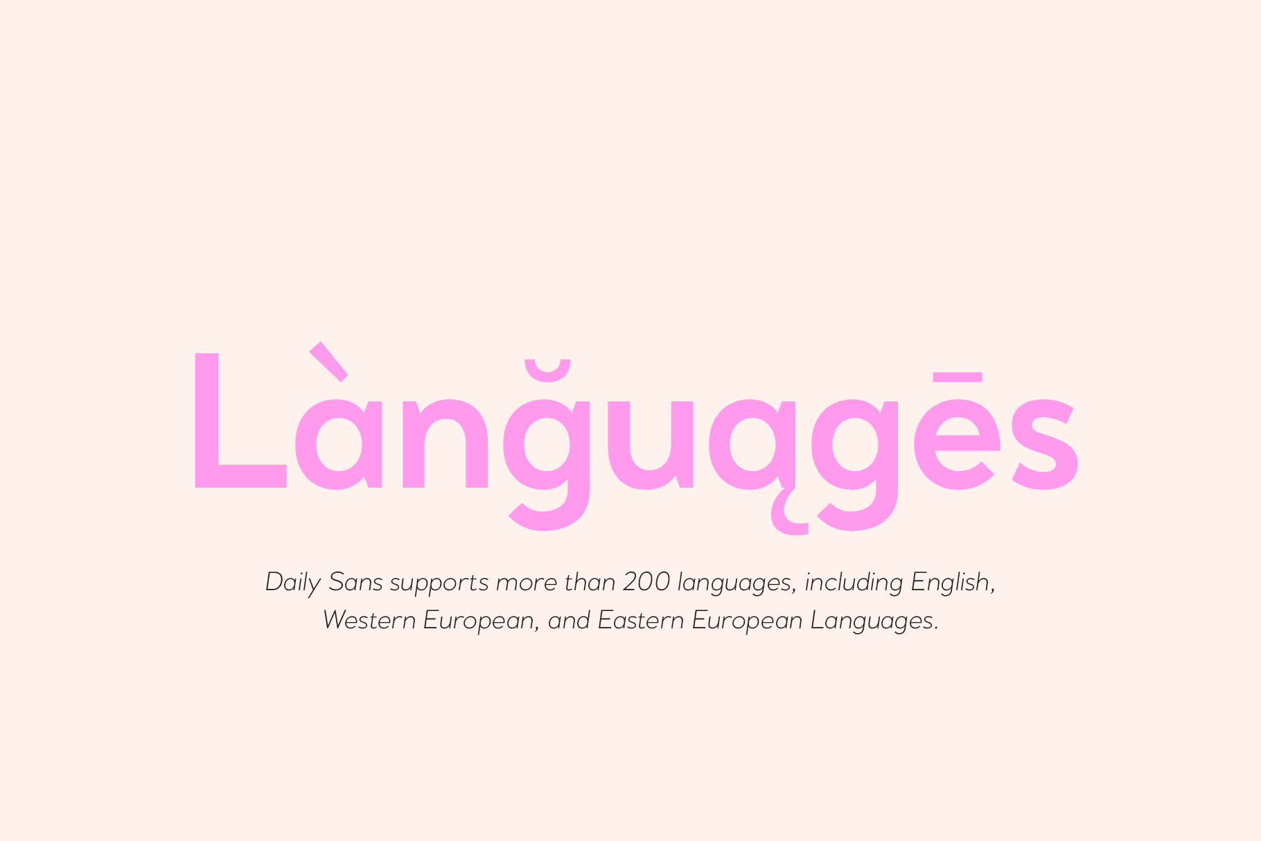 Daily Sans Complete Sans Serif Font Family - Sans Serif Font - Up Up Creative